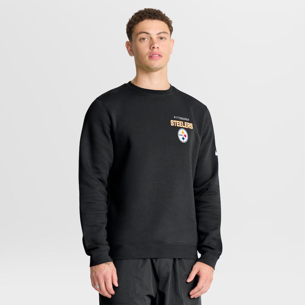 2026 NFL Pittsburgh Steelers round-neck sweatshirt 02->pittsburgh steelers->NFL Jersey